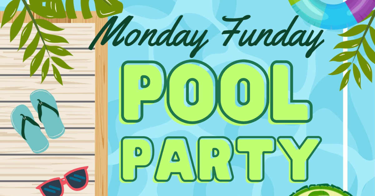 Folleto de la fiesta en la piscina de SOCIL. Encontrarás más información en los detalles del evento que figuran a continuación.